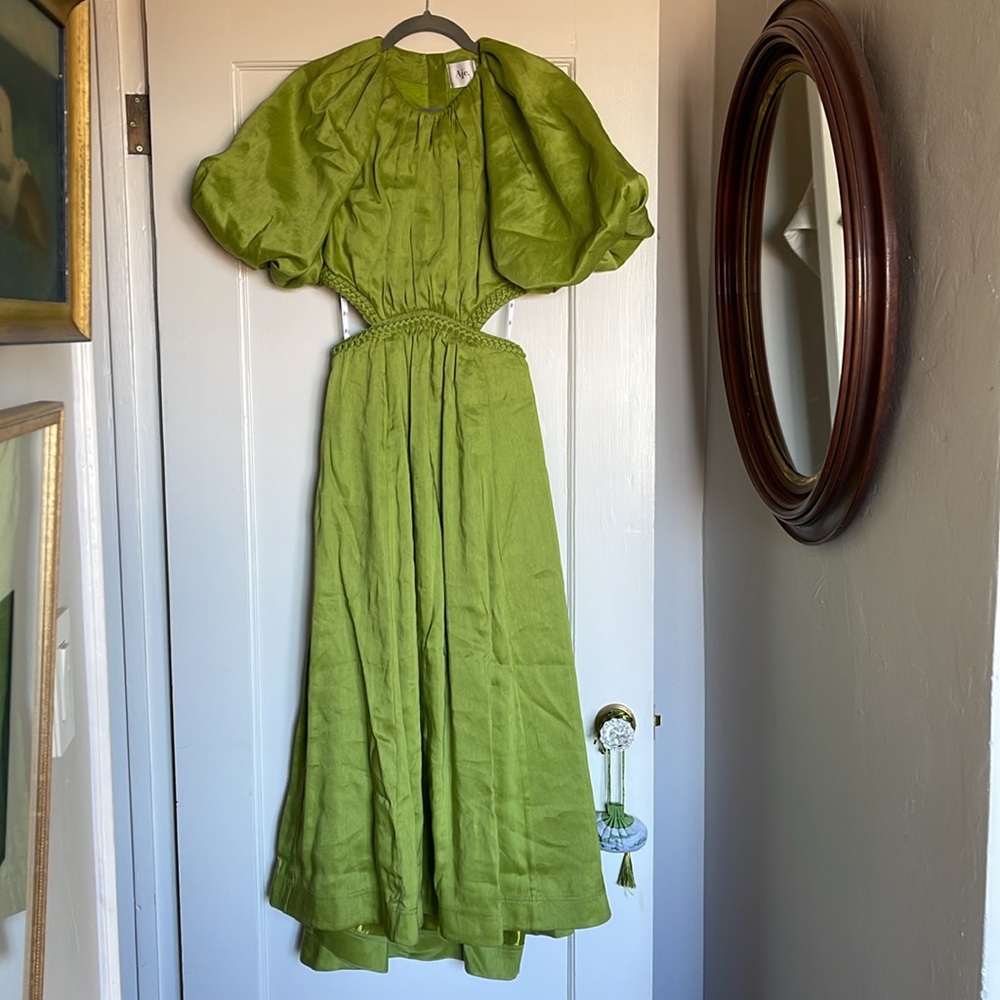 Aje Capucine Dress - Verdant Green [NWOT]
